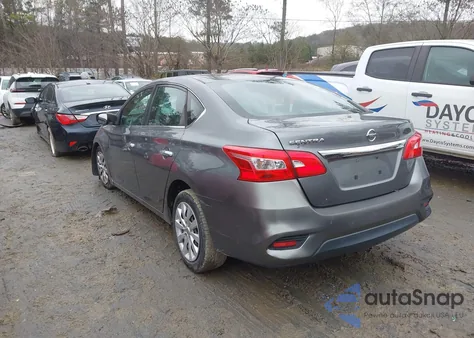 2019 Nissan Sentra S из США, поврежденный, VIN 3N1AB7AP5KY338525